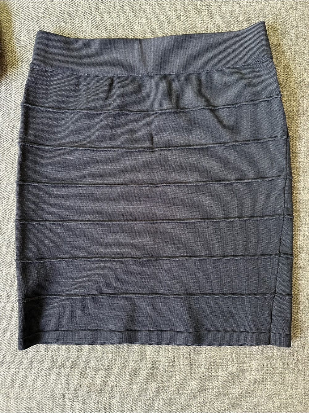 Classic Gray Bandage Pencil Skirt